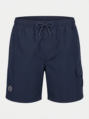 Traje De Baño Cargo Cargo Hombre Azul