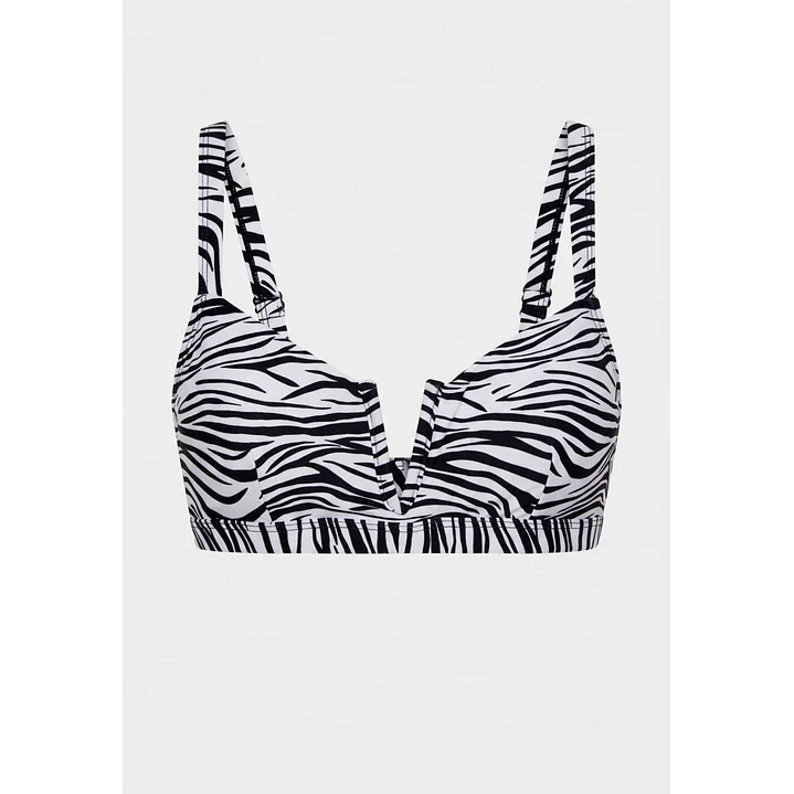 Traje De Baño 2 Piezas Mujer Negro 3