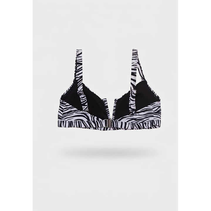 Traje De Baño 2 Piezas Mujer Negro 6