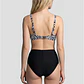 Traje De Baño 2 Piezas Mujer Negro - Miniatura 2