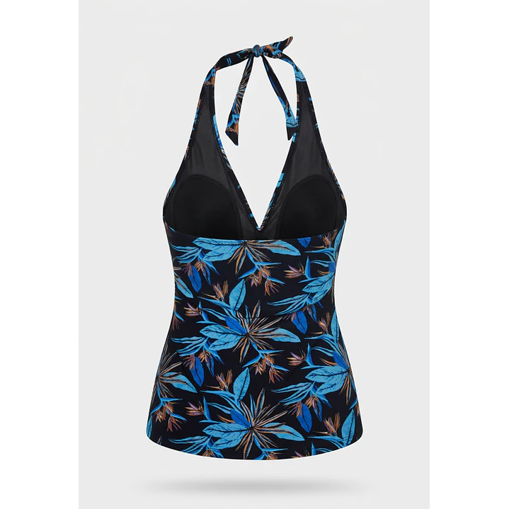 Traje De Baño 2 Piezas Mujer Negro 3