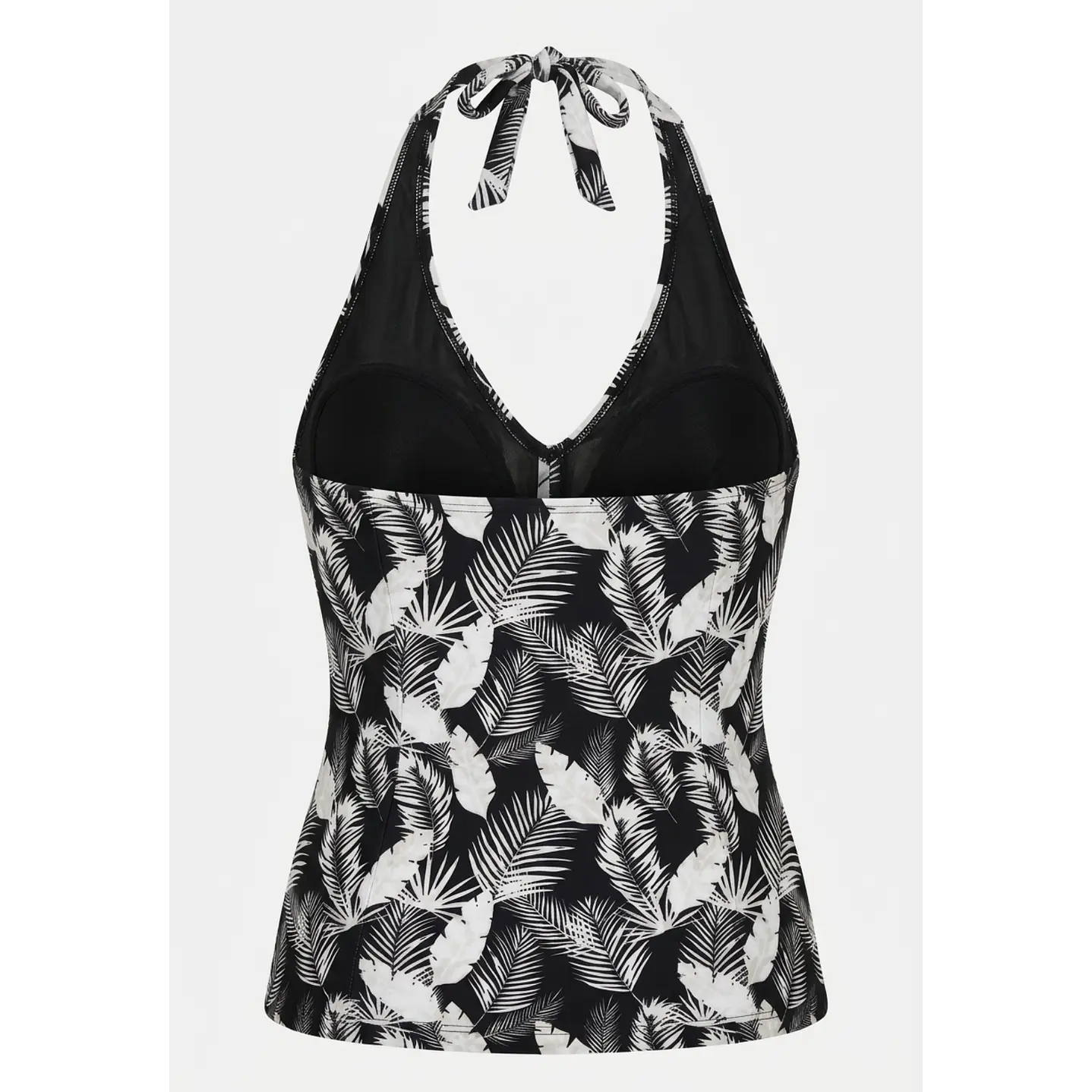 Traje De Baño 2 Piezas Mujer Negro 3