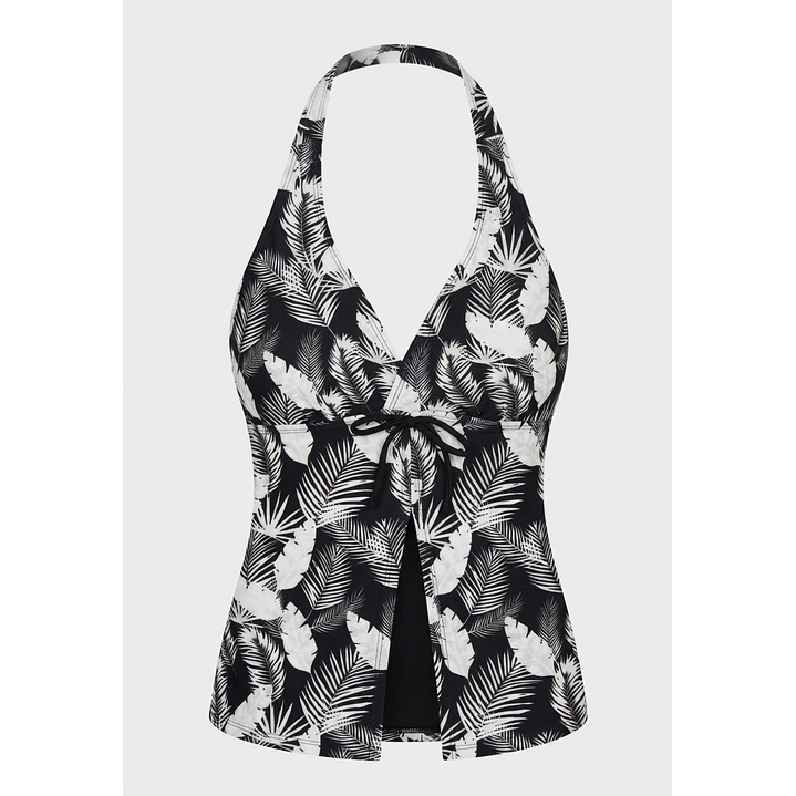 Traje De Baño 2 Piezas Mujer Negro 1