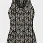 Traje De Baño Mini Mujer Negro  - Miniatura 1