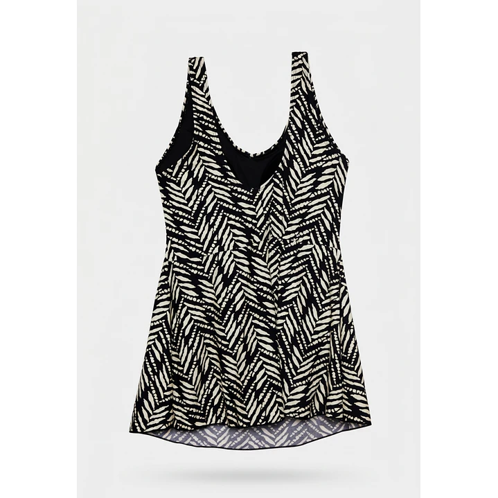Traje De Baño Mini Mujer Negro  2