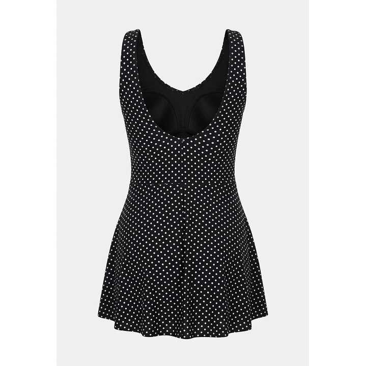 Traje De Baño Mini Mujer Negro 2
