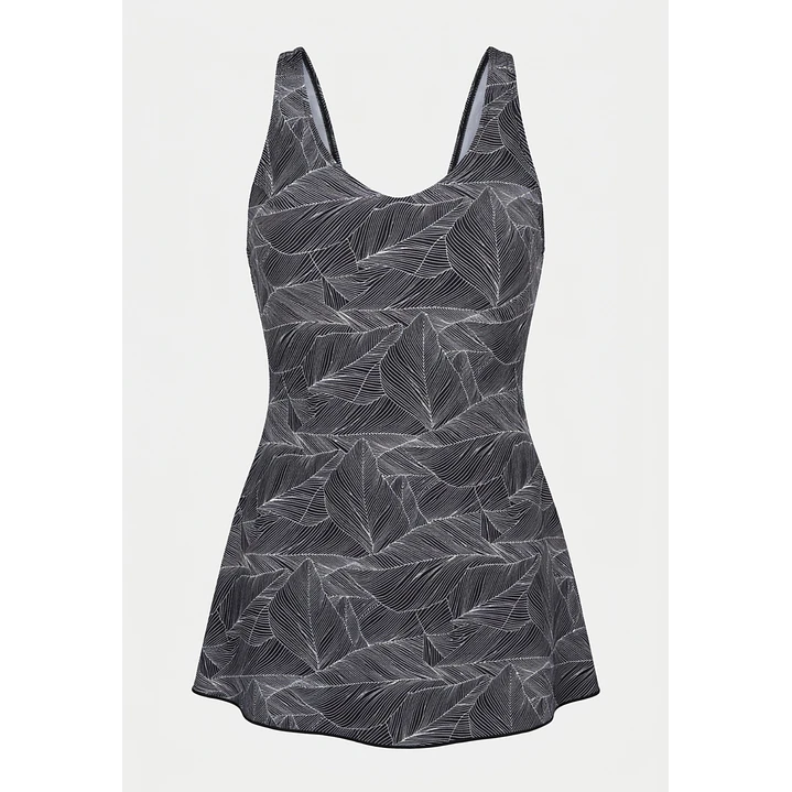 Traje De Baño Mini Mujer Gris 1