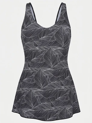 Traje De Baño Mini Mujer Gris