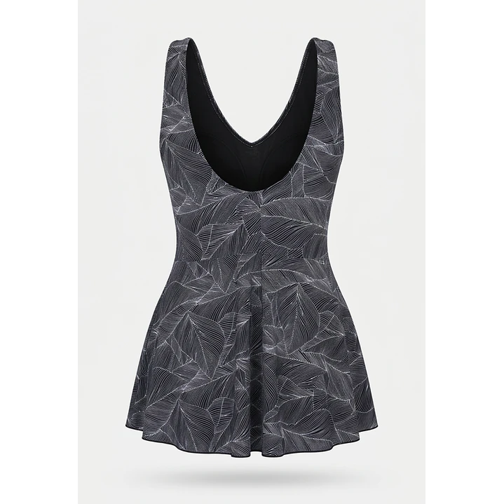 Traje De Baño Mini Mujer Gris 2