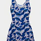Traje De Baño Mini Mujer Azul - Miniatura 1