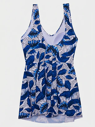 Traje De Baño Mini Mujer Azul