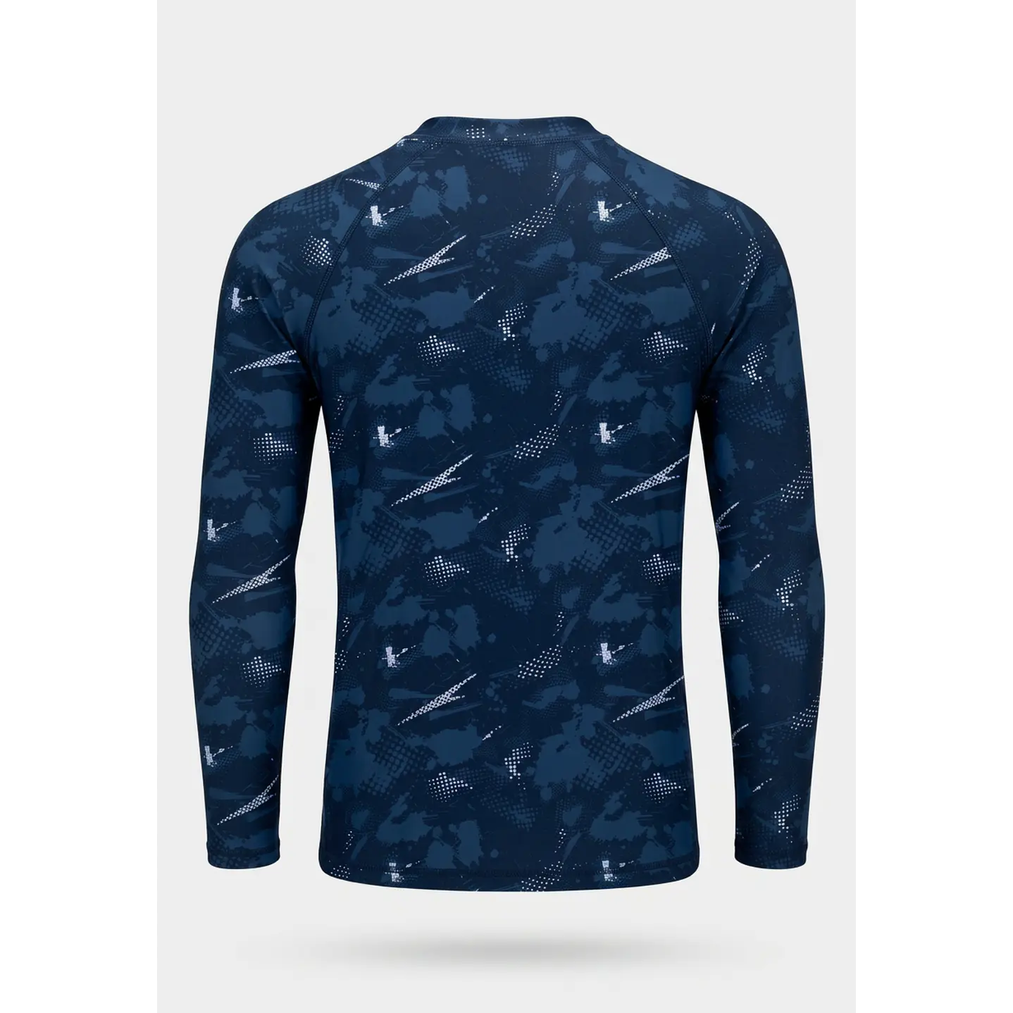 Traje Baño Polera UV Militar Lolo Azul 2