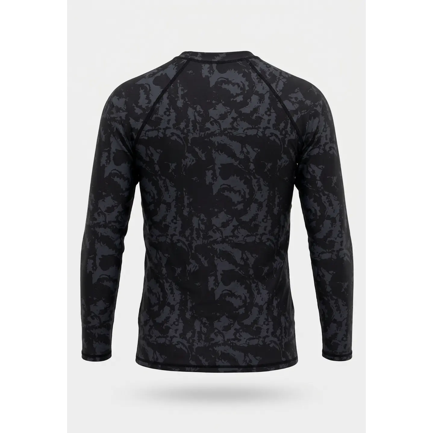 Traje Baño Polera UV Militar Lolo Negro 2