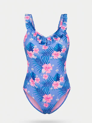 Traje Baño Entero Lola Celeste