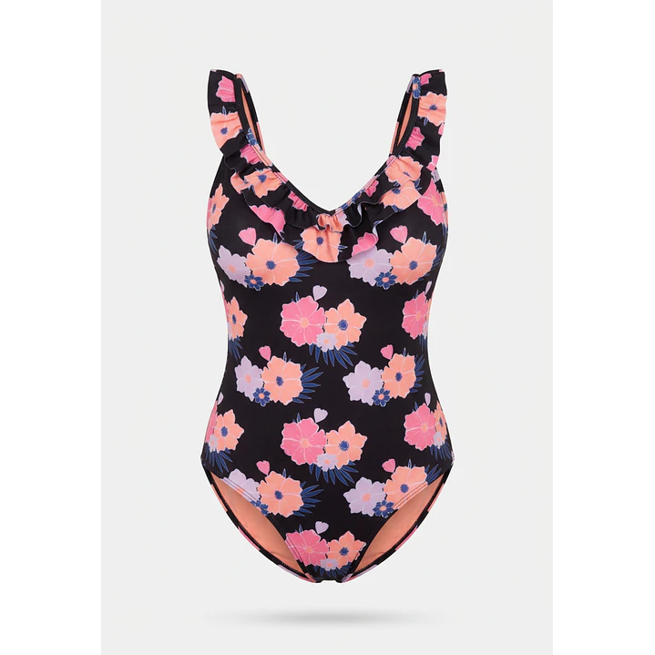 Traje Baño Entero Lola Negro 1