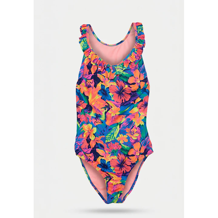 Traje Baño Entero Lola Rosado 1