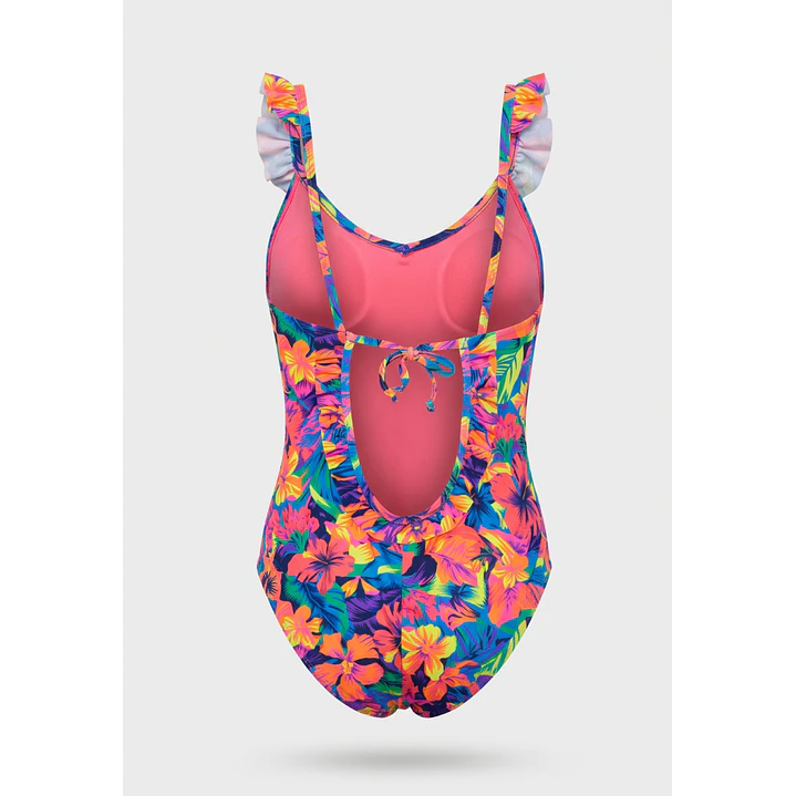 Traje Baño Entero Lola Rosado 2