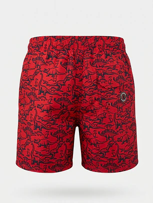Traje Baño Largo Niño Rojo