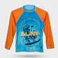 Traje Baño Polera UV Tiburon Niño Celeste - Miniatura 1