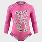 Traje Baño Entero Leopardo Niña Rosado - Miniatura 1
