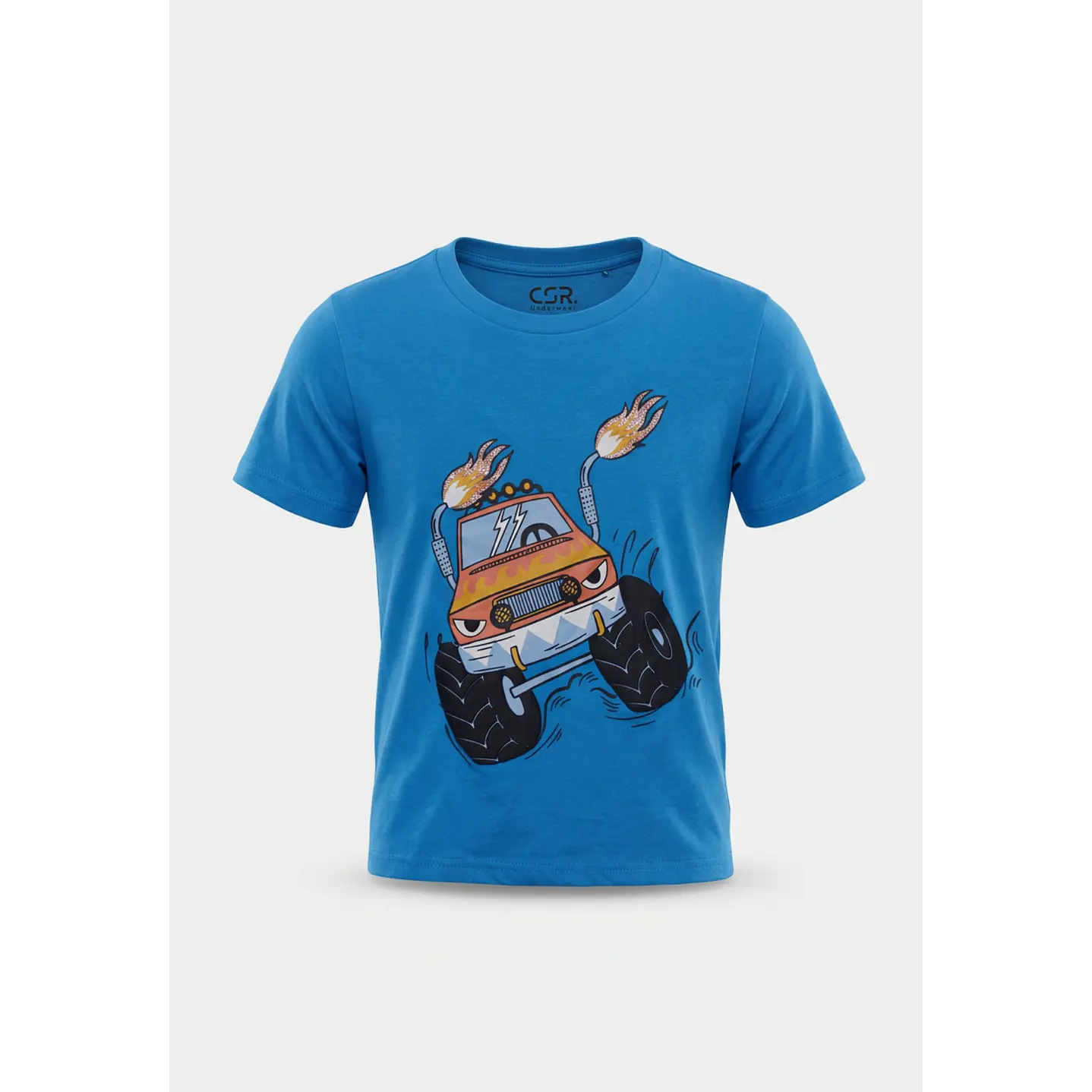 Pijama Corto Diseño Niño Azul 2