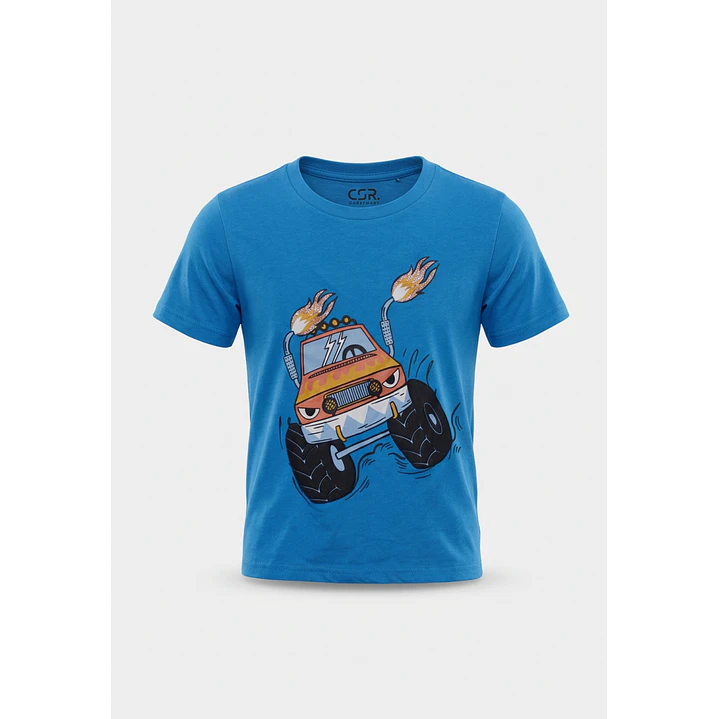 Pijama Corto Diseño Niño Azul 2