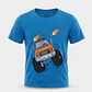 Pijama Corto Diseño Niño Azul - Miniatura 2