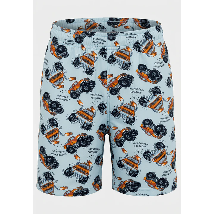 Pijama Corto Diseño Niño Azul 4
