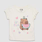 Pijama Corto Capibara Niña Morado - Miniatura 2