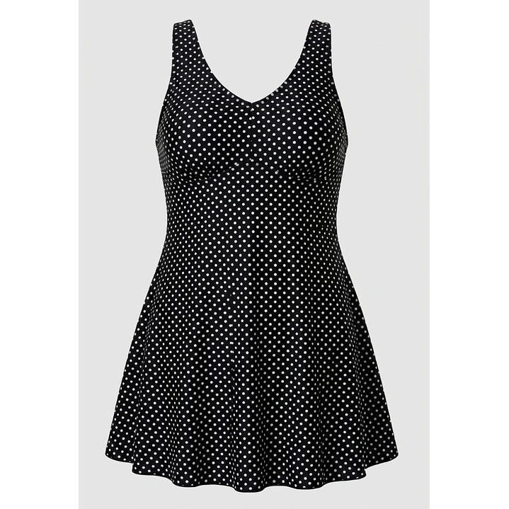 Traje De Baño Mini Mujer Negro 1