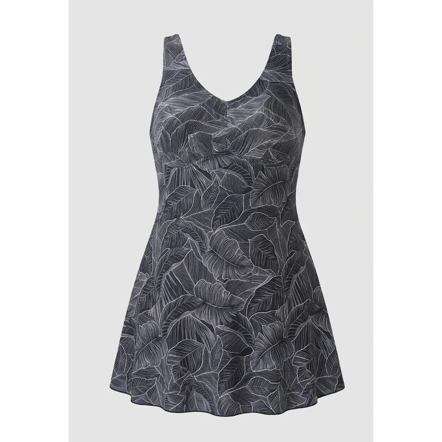 Traje De Baño Mini Mujer Gris 1