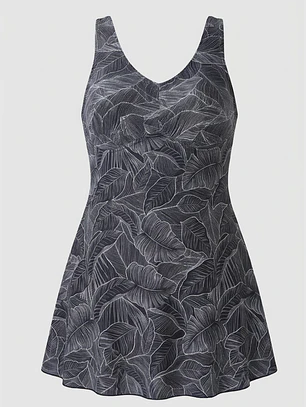 Traje De Baño Mini Mujer Gris