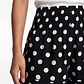 Short Viscosa Pretina Ancha Mujer Negro - Miniatura 4