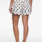 Short Viscosa Pretina Ancha Mujer Blanco - Miniatura 2