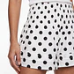 Short Viscosa Pretina Ancha Mujer Blanco - Miniatura 4