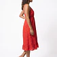 Vestido Pabilo Brodery Mujer Rojo - Miniatura 3