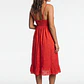 Vestido Pabilo Brodery Mujer Rojo - Miniatura 2