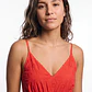 Vestido Pabilo Brodery Mujer Rojo - Miniatura 4