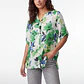 Blusa Flores Mujer Blanco - Miniatura 1