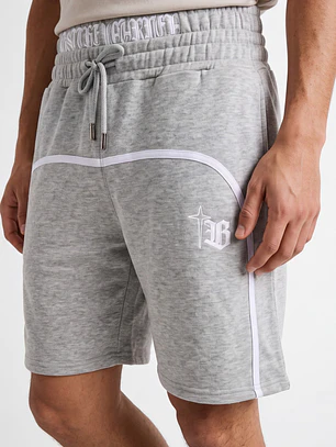 Bermuda Doble Pretina Hombre Gris