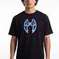 Polera Wings Hombre Negro - Miniatura 2