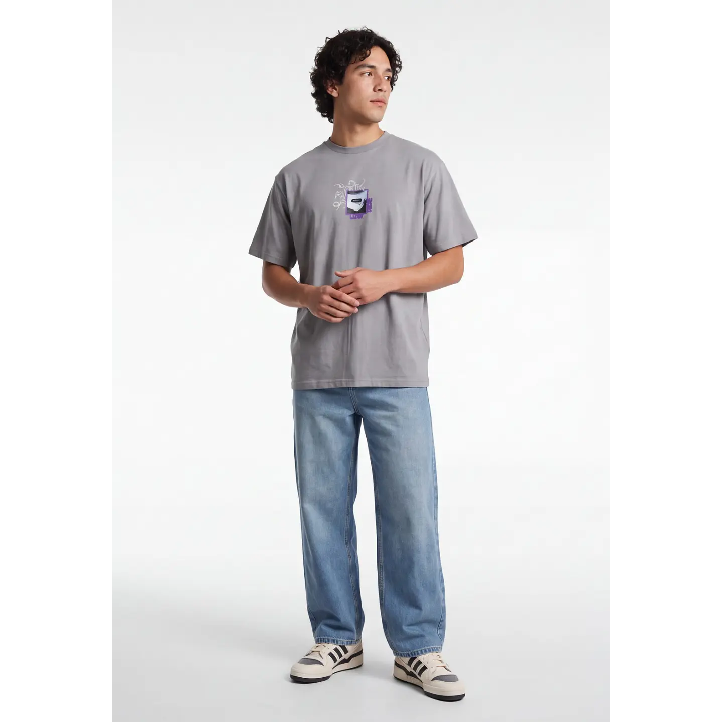 Polera Low Hombre Gris 3
