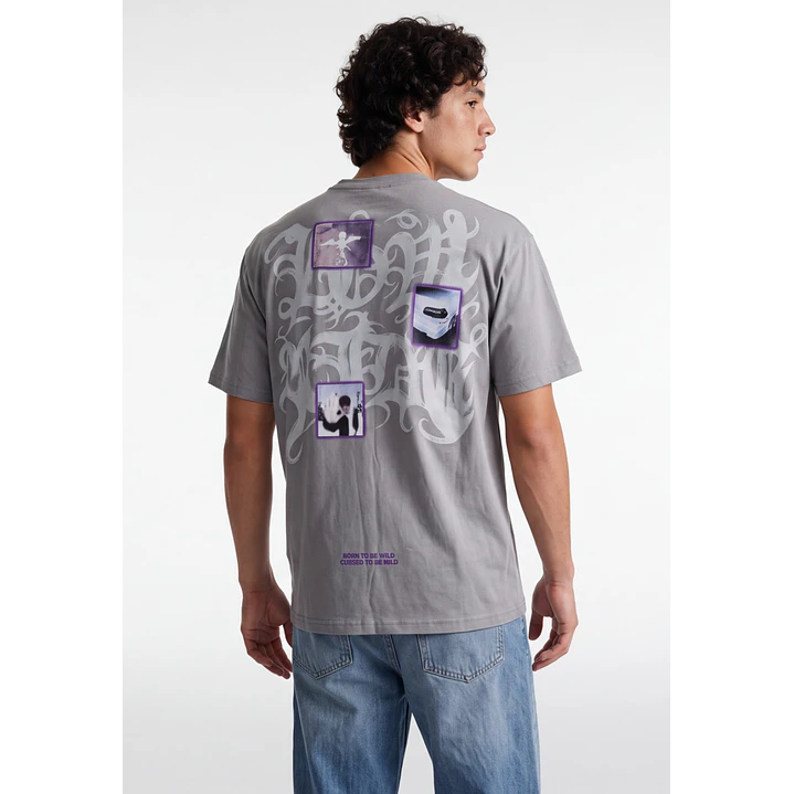 Polera Low Hombre Gris 1