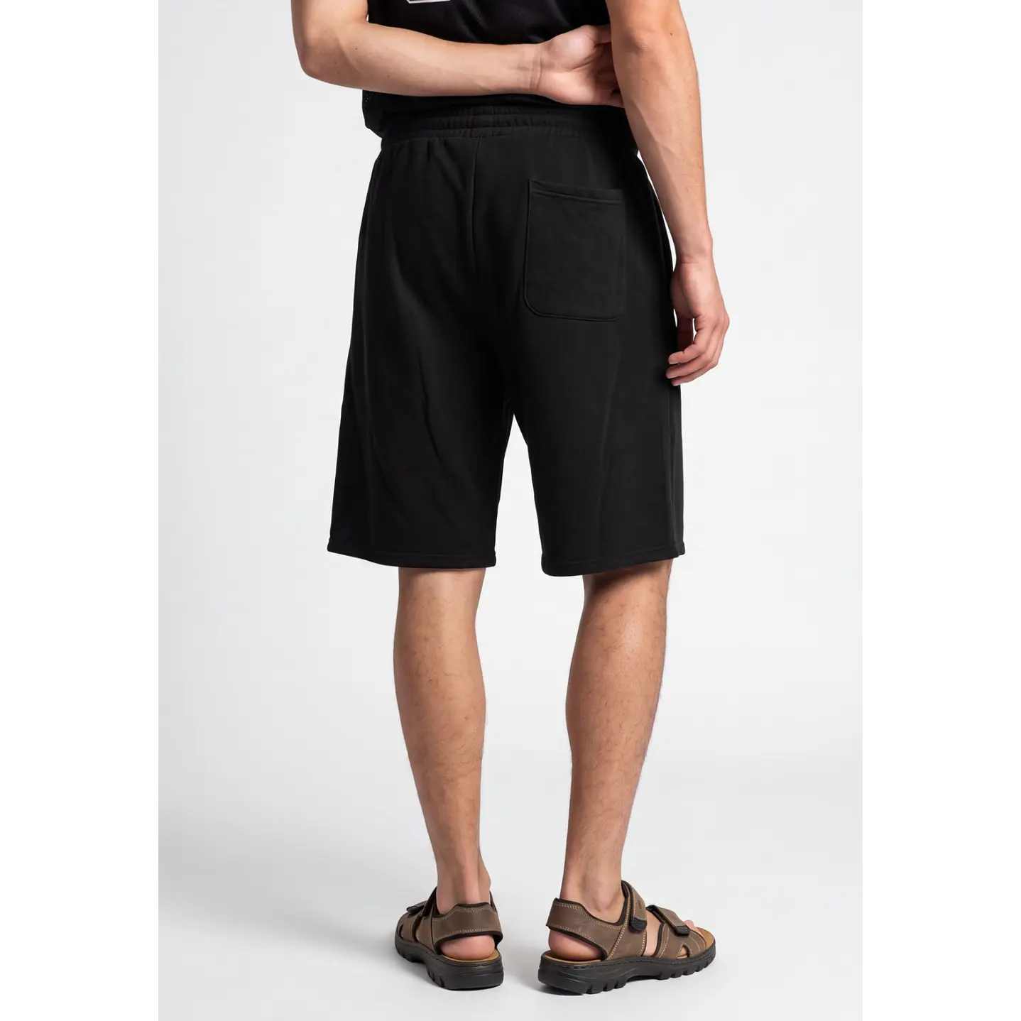 Bermuda Parche Baggy Hombre Negro 2
