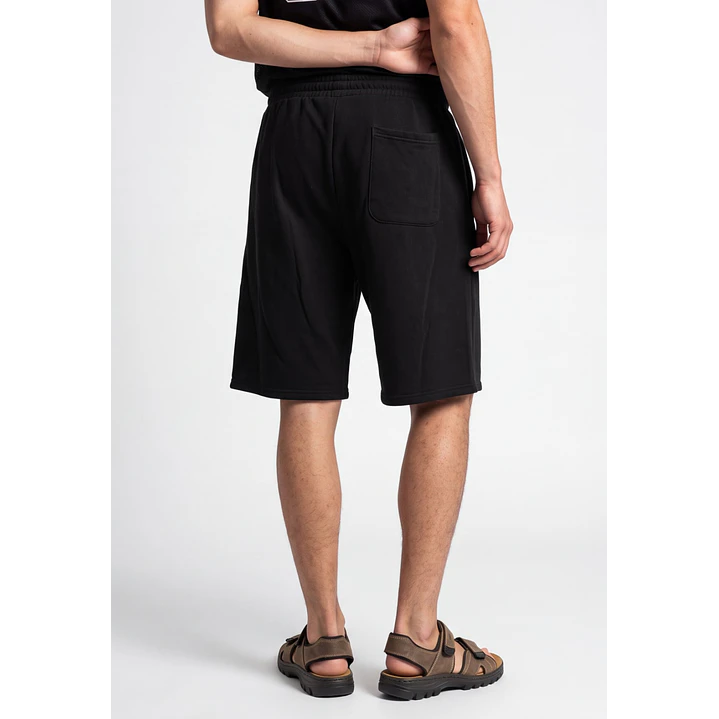Bermuda Parche Baggy Hombre Negro 2