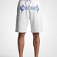 Bermuda Parche Baggy Hombre Blanco - Miniatura 1