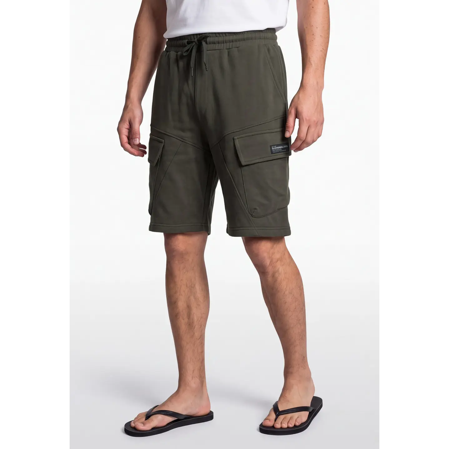 Bermuda Cargo Hombre Verde 1