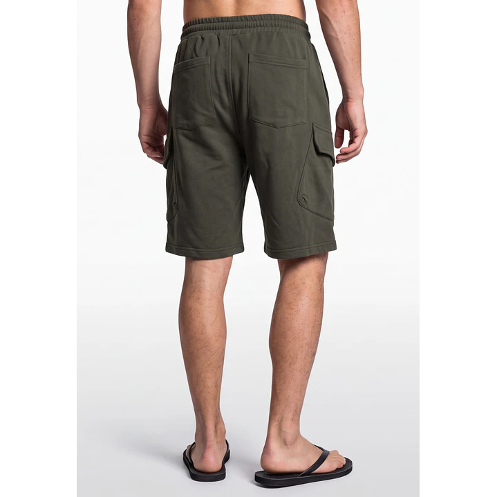Bermuda Cargo Hombre Verde 2