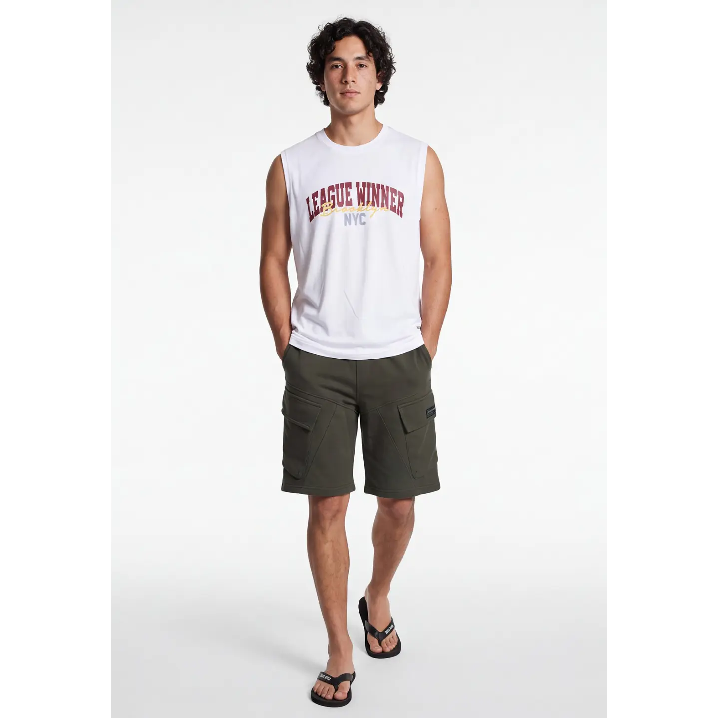 Bermuda Cargo Hombre Verde 3