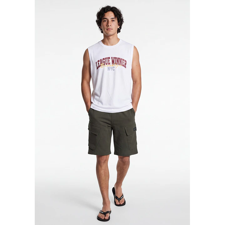 Bermuda Cargo Hombre Verde 3